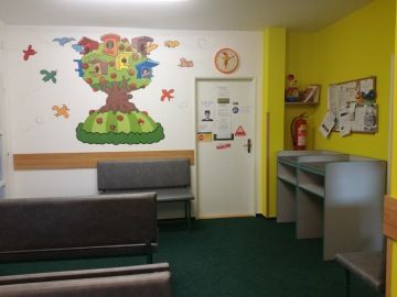 Čekárna ordinace MUDr. Jany Pilařové